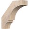 Ekena Millwork 3 1/2"W x 12"D x 12"H Balboa Smooth Knee Brace, Douglas Fir BRC04X12X12BOA00SDF - alternate 1